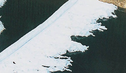 Hydrofobní sorpční had s vlákny (průměr 13 cm x 5 m)